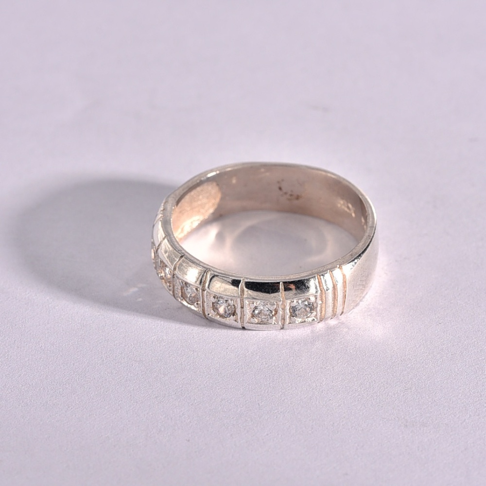 Zirconium Sterling Ring